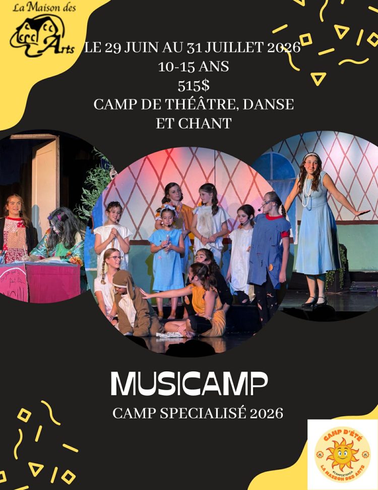 Musicamp! (29 juin au 31 juillet 2026)