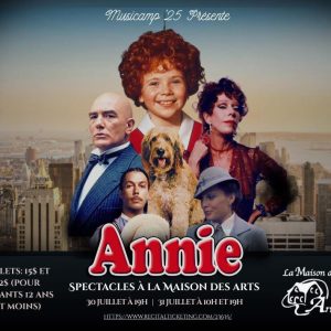 Vidéo du spectacle de Musicamp Annie
