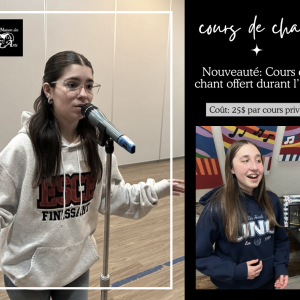 Cours de chant d'été (7 ans et plus)